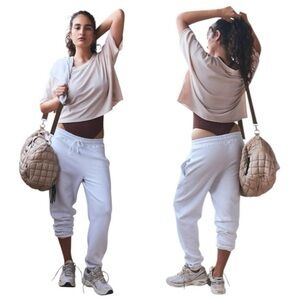FREE PEOPLE FP Movement Wanna Play Joggers Size S NWOT